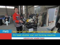 shutter door roll forming machine