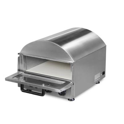 China Snack Factory Single Deck Electric Pizza Oven Bakery Kitchen Equipment Electric Pizza Oven Sale Online for sale