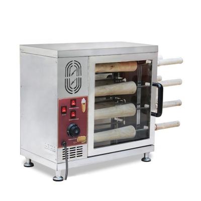 China Commercial Snack Factory Europe Snack Machines Electric Chimney Cake Oven Bakery Chimney Cake Machines For Sale for sale