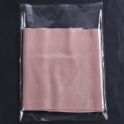 China Barrier Plastic Transparent Self Adhesive Seal Three Side Plastic Opp Self Seal Bags for sale