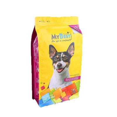 China Large Dog Food Recyclable Custom Pedigree Resealable Bag Food Safe Plastic Pouches for sale