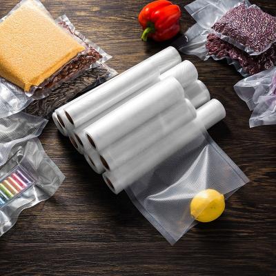 China Barrier Printed Food Vacuum Sealer Plastic Bag Food Vacuum Storage Packaging Bags for sale