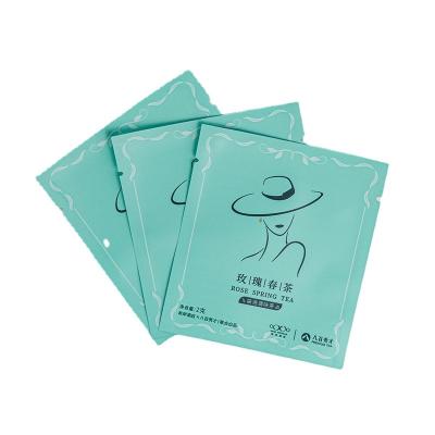 China Recyclable Food Grade Heat Seal Flavored Tea Packaging Bags With Tear Off for sale