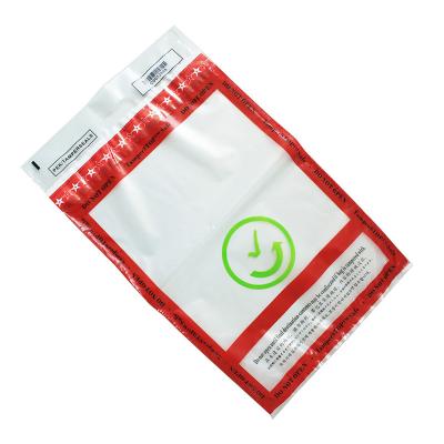 China STEB security plastic bags for airport or duty free shop for sale