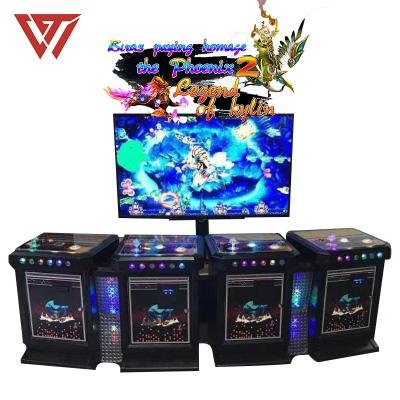 China 4 Players Fish 3 Plus Casino Fish Hunter Arcade Game Machine WT1014 Game Machine Ocean King for sale