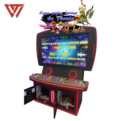 China Popular 2 Seater Fish Game Machine Shooting Fish Table Playing Fishing Skill Game Machine WT1014 for sale