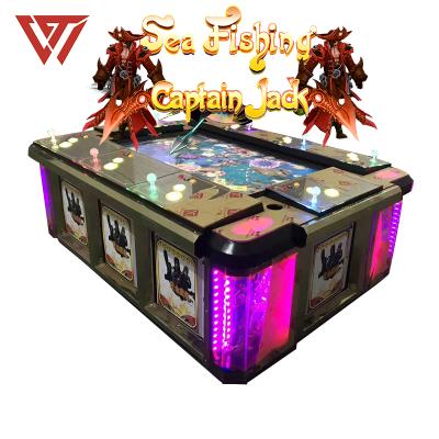 China Monster USA High Skill Game Fish Holding Machine Slot Game Captain Pulling Fish Game Machine WT1014 for sale