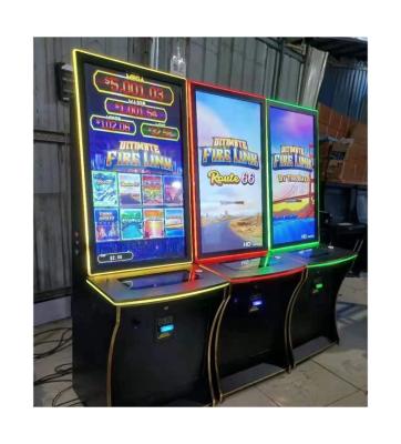 China High Yields 43 Inches Large Size Wooden Cabinet Touch Screen Slot Game Machine WT1020 for sale