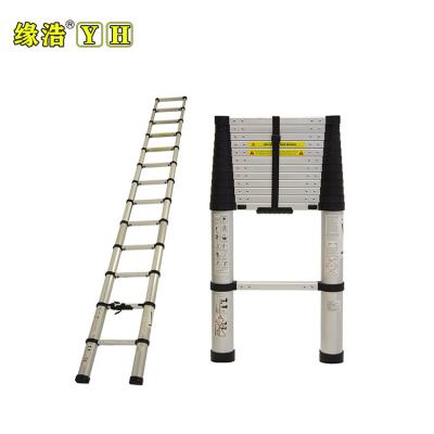 China Aluminum Telescopic Insulation Ladders 3.8m Foldable Step Ladder for sale