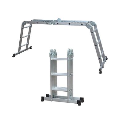 China Large Hinges Folding Ladders Joints Extension Large Folding Aluminum Ladder for sale