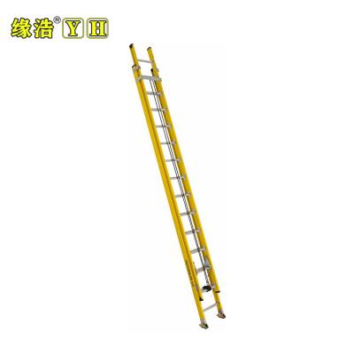 China Collapsible Ladders Double Sided Universal Electricians Foldable Fiberglass Ladder for sale