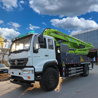 China China Construction Building Equipment Pump Mounted Concrete Truck 4*2 30m Torque Axle Concrete Pump for sale