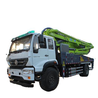 China Construction Material Shops Concrete Pump Mixer Truck/Concrete Machinery/37M Pump Machine Concrete for sale