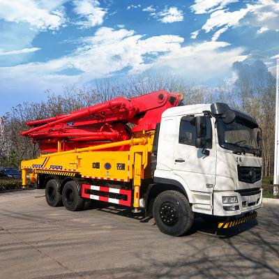 China Machinery Repair Shops Truck Mounted 42m Concrete Pump Machine With Parts for sale