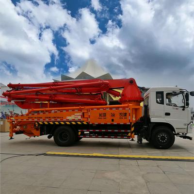 China New 25m 33m 37m 40m 47m 50m 58m 60m 63m Omron Concrete Pump Truck Concrete Pump Cut Off Valve for sale