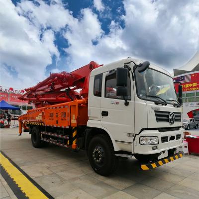 China Factory maintenance truck concrete pump lbenz 199/228Kw/2300RPM 33m easy truck concrete pump kcp for sale for sale