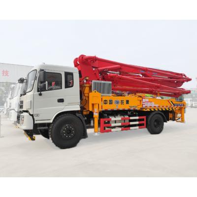 China Liquid Concrete Boom 31.5MPa Self Loading Highly Efficient Transferring Concrete Pump for sale