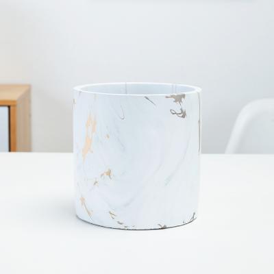 China New modern marble Nordic style flower pots creative desktop ceramic succulent planter for home decor for sale