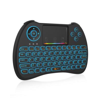 China Support Wireless Backlit Touch Keyboard Tripsky H9 Mini Keyboard For Laptop Android TV Wireless Box for sale