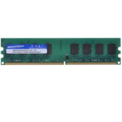 China Desktop ODM ddr2 1gb 2gb 800 Mhz PC 6400 DDR 2 RAM Memory For Office for sale