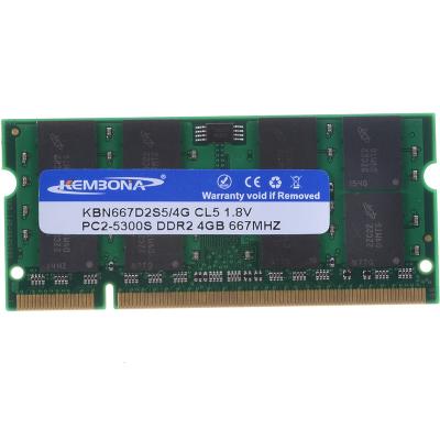 China LAPTOP 200 pin 4gb pc2-6400 ddr2 sodimm 800mhz memory ram laptop for sale