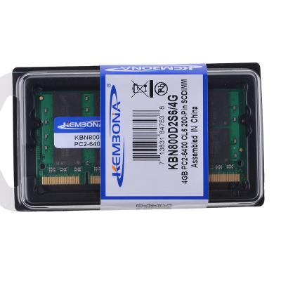 China LAPTOP Wholesale 4gb ddr2 800mhz laptop RAM memory for all motherboard for sale