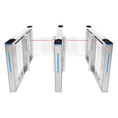 China Aluminum Alloy Speed Gate Turnstile Intelligent Pedestrian Swing Barrier for sale