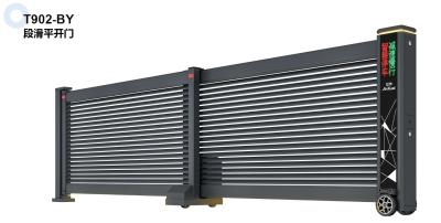 中国 High Security Electric Telescoping Driveway Gate Cast Slats Cantilaver Aluminium Gate 販売のため