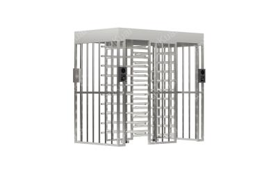 China Turnstile de entrada de altura total com consumo de energia de 100 W e interface de comunicação RS485 à venda