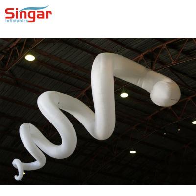 China Commercial Inflatable Oxford Curve Led Lighting Tube Decoration For Stage for sale