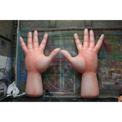 China Oxford Commercial Giant Inflatable Hand Model Structure for sale