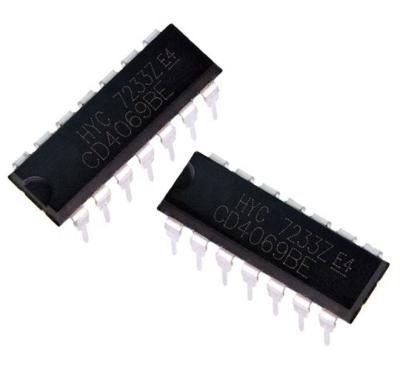 China original integrated circuit 4069UBE CD4069UBE CD4069UBE of logic chip CD4069 DIP-14 for sale