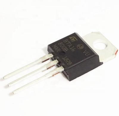 China new original BTA16-800B BTA16 16A/800V TO-220 chip MOSFET transistor BTA16-800B for sale