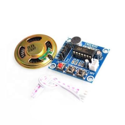 China Hot selling voice board telediphone module panel ISD1820 ISD1820 recording voice module for sale