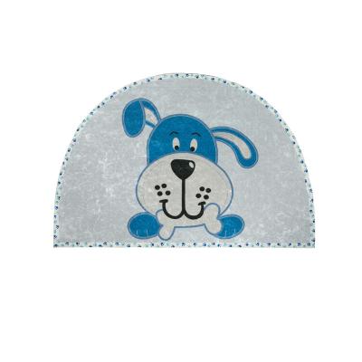 China Custom Modern Washable Non-slip Absorbent Half Round Door Mats Cartoon Door Mats For Home for sale