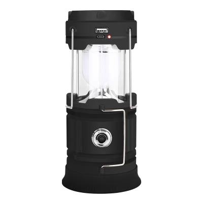 China Outdoor Camping Rechargeable Portable Outdoor Led Solar Camping Lantern With Sola for sale