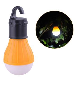 China Home Decoration 3 LED Lantern Bulb Battery Operated Outdoor Camping Lights Led Lantern Lamp For Traveling Camping Hiking for sale