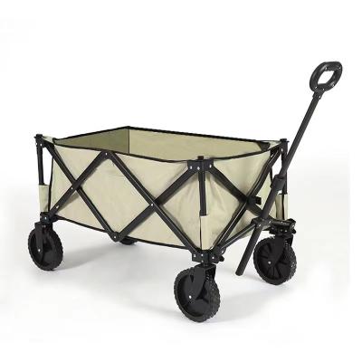 China Ease of Use Collapsible Outdoor Collapsible Cart Reliability Platform Cart High Quality Camping Cart for sale