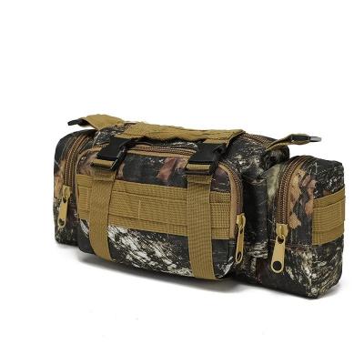 China Multifunctional Outdoor Mount Camouflage Waist Bag Sports Waist Bag Outdoor Tactical Fishing Tackle Bag for sale