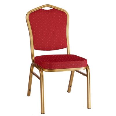 China Modern Apartment Furniture Church Dining Banquet Hotel Chair Wholesale Stackable Wedding Metal for sale