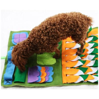 China Breathable Smell Pet Training Feeding Mat Pad , Dogs Puzzle Toys for sale