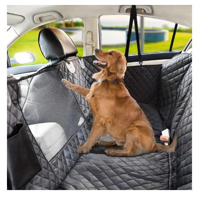 China Removable Cover Dog Seat Cover for Backseat, 100% Waterproof Dog Car Seat Covers with Mesh Window, Scratch Prevent Antislip Dog Car Hammock, C for sale