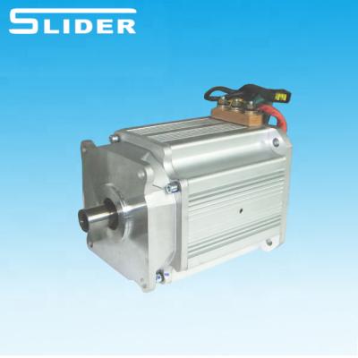 China Electric Car Waterproof Traction AC Asynchronous Induction Motor And Differential Rear Axle Assembly for sale