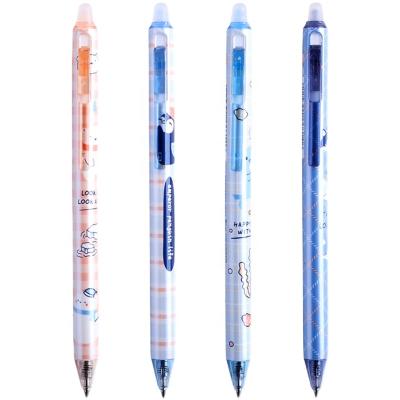 China Normal In Running Gel Pen Cute Animal Kawaii Gel Pen For Kids Gift Erasable Gel Eraser for sale