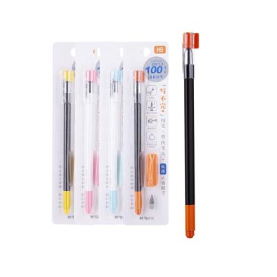 China office & School Pencil Andstal Pen Grip Eternal Pencil Orange Set Long Hour Writing Pen For Student Writing Permanent for sale