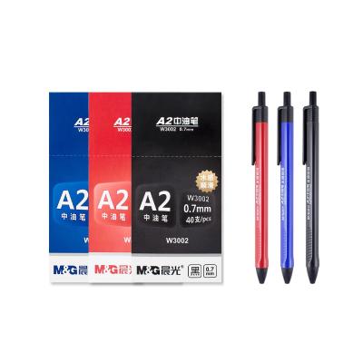 China office & School Pen Andstal 3 Colors Smooth Ballpoint Pen Ballpoint For School Office Writing Pen Plastic 0.7mm Oil Tip for sale