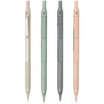 China Morandi M&G Mechanical Pencil 0.7mm/0.5mm Morandi Color Limited Full Metal Mechanical Pencil No Cut Lead Advanced Automatic Pencils for sale