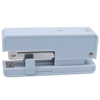 China Andstal Style 25 Sheet Stapler Machine Bule Body Effortless Modern Stapler Pin For Office Stapling Paper for sale