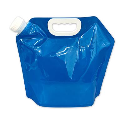 China 5l Collapsible Water Container Safety Factory Price Tools Camping Traveling Alkaline Water Bag for sale