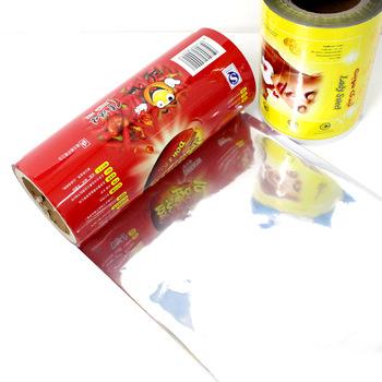 China Laminating Moisture Proof Aluminum Foil Custom Pouch Potato Chips Packaging Roll Film for sale